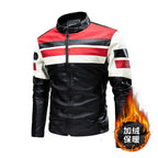 Men's Slim Fit Moto Leather Jacket