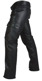 Men's Faux Leather Punk Pants