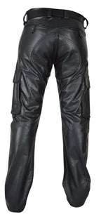 Men's Faux Leather Punk Pants