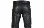 Men's Faux Leather Punk Pants