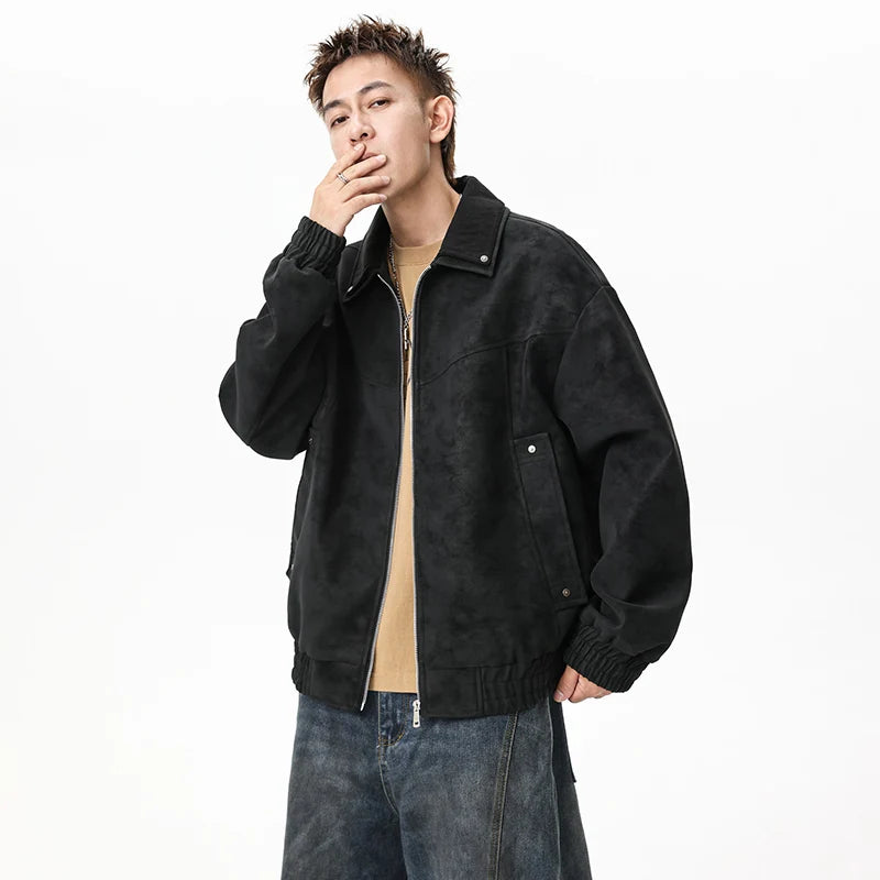 Men's Vintage PU Leather Jacket