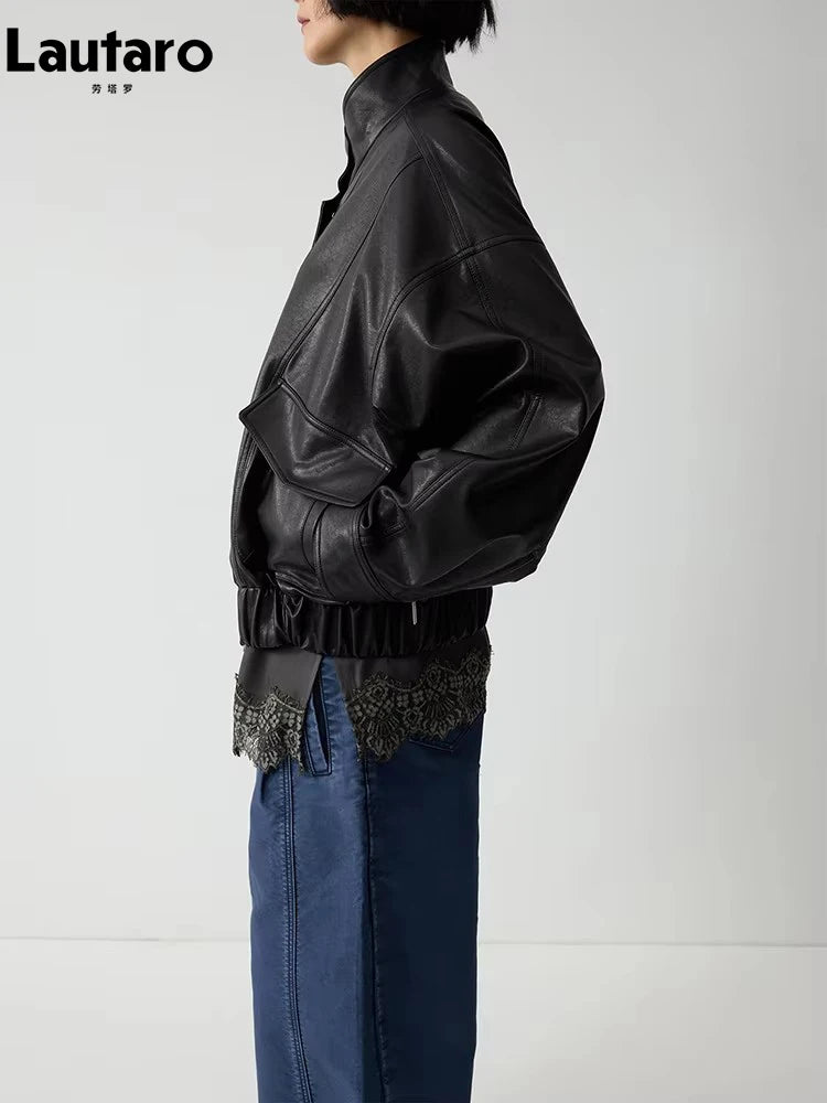 Women's Brown Leather Jacket