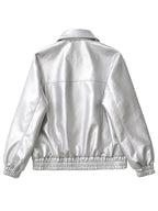 Retro Faux Leather Moto Jacket