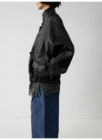 Women's Brown Leather Jacket