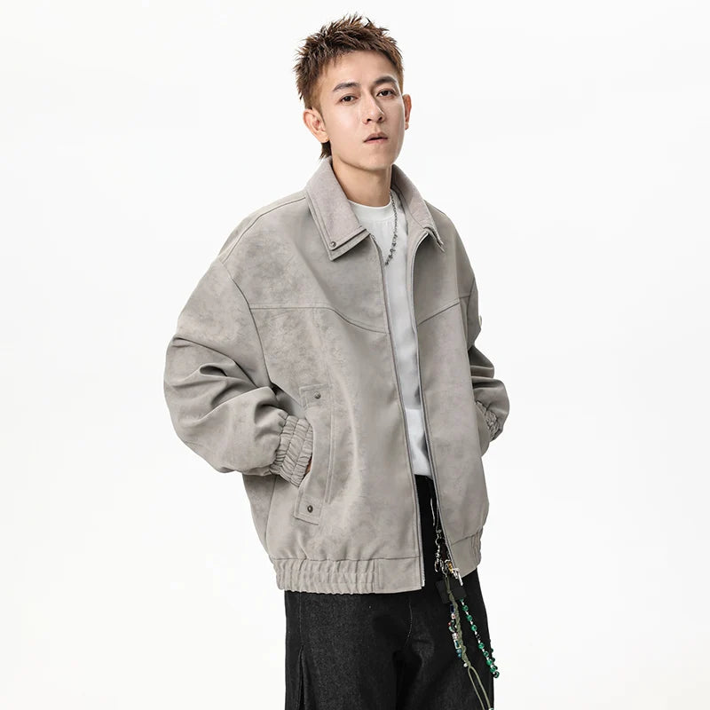 Men's Vintage PU Leather Jacket